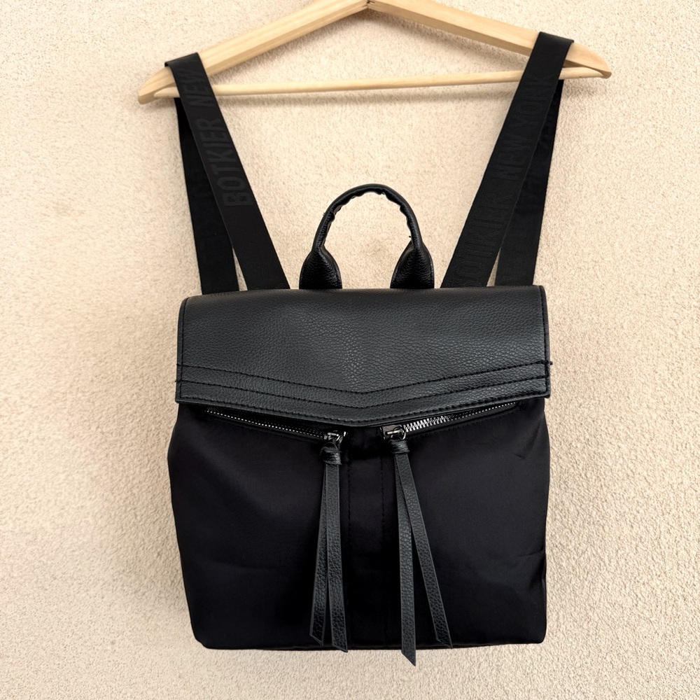 Botkier New York black Trigger mini backpack in black